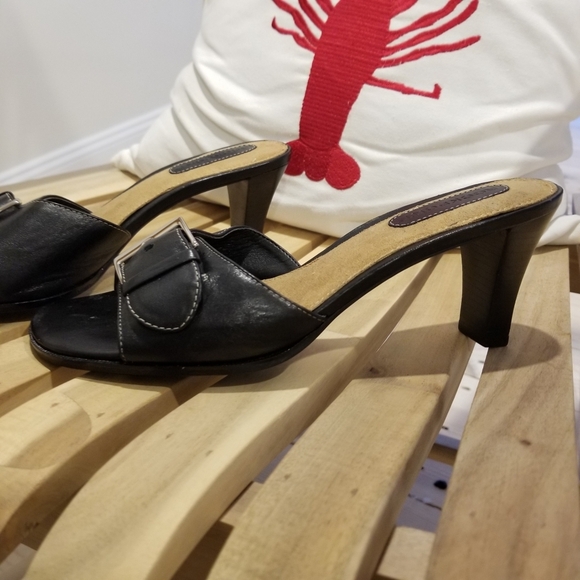 ROCKPORT new Slide Sandal black leather - Picture 2 of 6